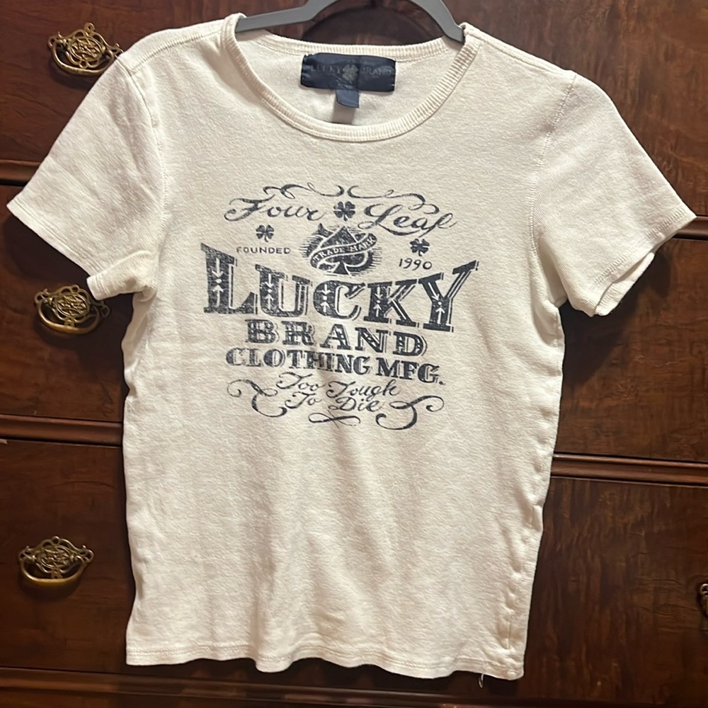 Lucky Brand t shirt.